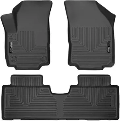 Husky Liners Weatherbeater Floor Mats 2018-2024 Chevy Equinox | 3-Piece Black