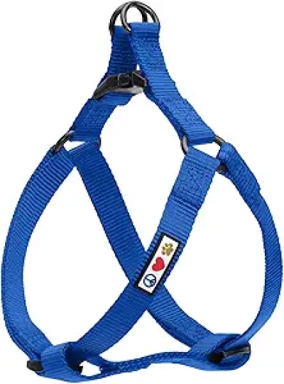 Pawtitas Step-in Dog Harness - Adjustable No-Pull Vest for Small Dogs & Puppies