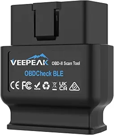 Veepeak OBDCheck BLE Bluetooth OBD2 Scanner for iOS & Android