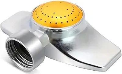 360 Degree Metal Spot Sprinkler - 30FT Coverage for Small Lawns & Gardens