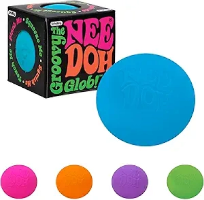 Schylling NeeDoh Original Sensory Fidget Toy - Stress Relief Ball for All Ages