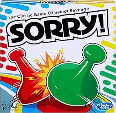 Sorry! Board Game for Kids Ages 6+ | Classic Hasbro Family Game