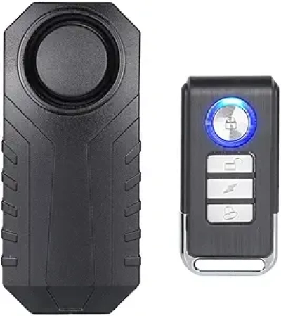 Mengshen Wireless Bike Alarm 113db - Anti-Theft Security for Bicycle & Motorcycle
