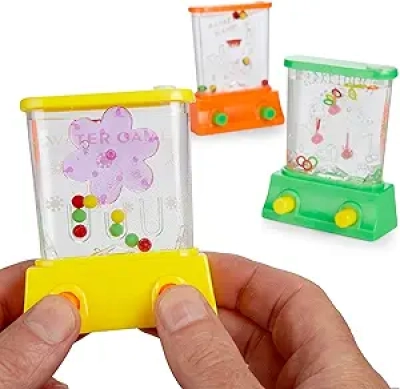 Kicko Water Game Variety Pack - 3 Handheld Games for Kids & Adults