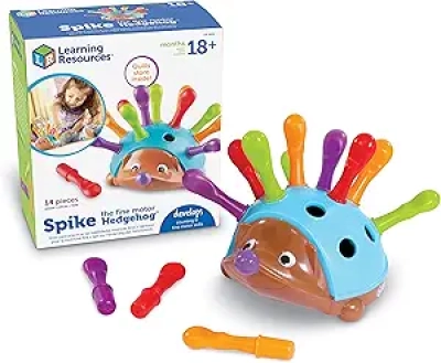 Spike The Fine Motor Hedgehog - Montessori Toddler Toy for Early Learning