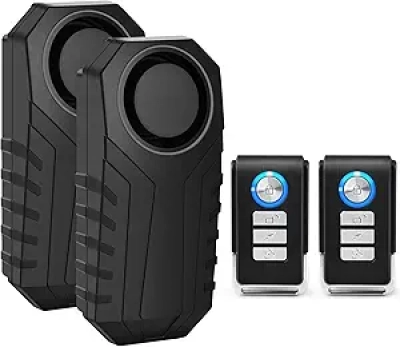 Wireless Bike Alarm 113dB - Anti-Theft eBike Alarm with Remote Control & Motion Sensor