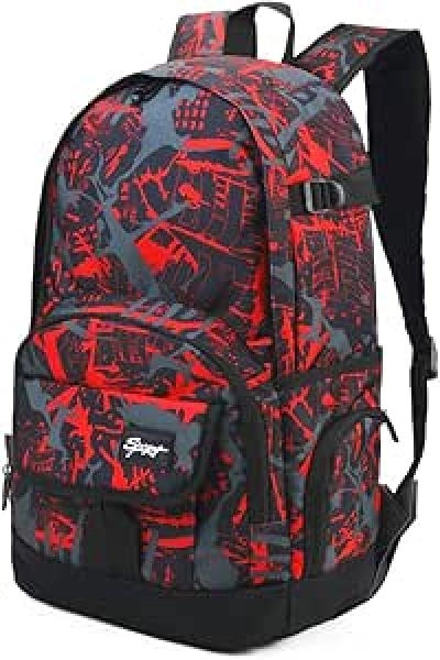 rickyh style School Backpack - Lightweight Travel Bag with Laptop Compartment for Men & Women