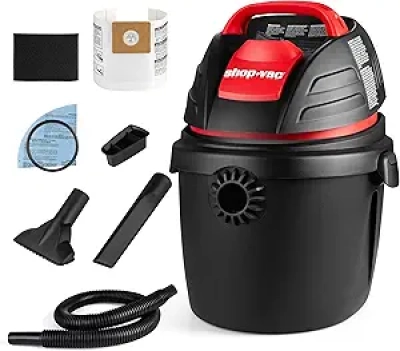 Shop-Vac 9303511 2.5 Gallon Wet Dry Vacuum - 2.5 HP Portable Cleaner