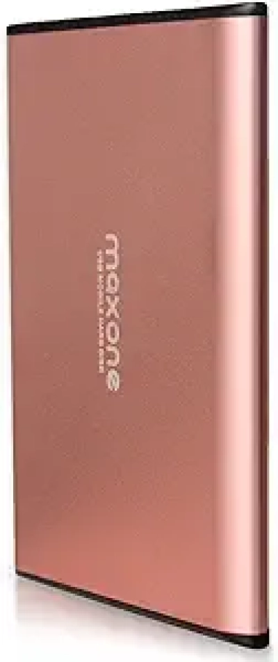 Maxone 500GB Ultra Slim External Hard Drive USB 3.0 - Rose Pink