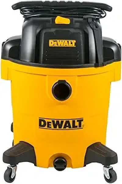 DeWALT 12 Gallon Wet/Dry Shop Vacuum - 5.5 HP Commercial Grade Cleaner