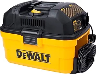 DEWALT DXV04T 4 Gallon Wet/Dry Vacuum - Portable Shop Vac with 5 HP Motor