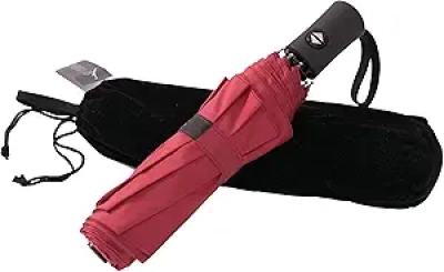 SY Compact Windproof Travel Umbrella | Auto Open/Close UV Protection