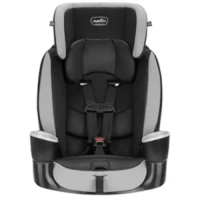Evenflo Maestro Sport High-Back Booster Car Seat, 22-110 lbs, Granite Gray