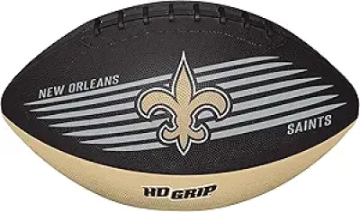 Rawlings NFL Downfield Youth Football - New Orleans Saints Official Licensed Ball