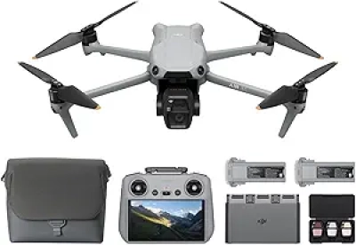 DJI Air 3S Fly More Combo | 4K Drone with 1" Camera & RC 2 Screen Remote