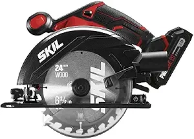 SKIL 20V Cordless Circular Saw 6-1/2" - PWR CORE Battery & Charger