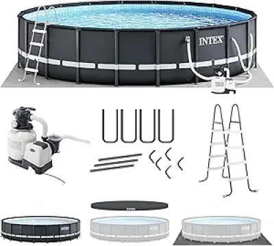 INTEX 26333EH 20ft Ultra XTR Above Ground Pool Set - 2100 GPH Sand Filter Pump