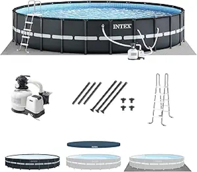 Intex Ultra XTR 24' x 52" Above Ground Pool Set with Sand Filter Pump