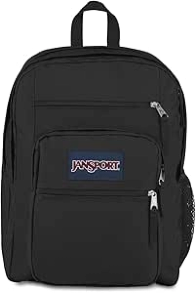 JanSport Laptop Backpack 15" - Durable Black Computer Bag with Ergonomic Straps