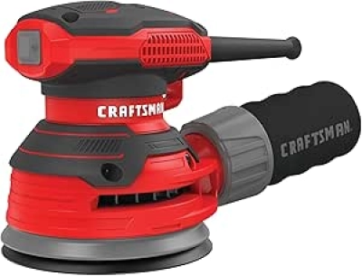 CRAFTSMAN 5 Inch Orbital Sander 12000 OPM - Corded Power Sander CMEW231