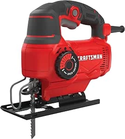 CRAFTSMAN Jig Saw 4 Orbital Settings, 3000 SPM Corded Power Tool