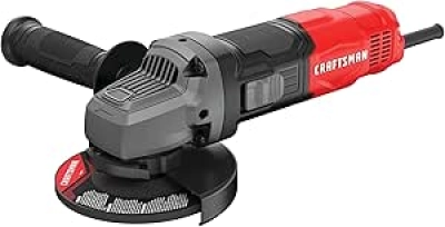 CRAFTSMAN 4-1/2 inch Small Angle Grinder - 6 Amp, 12,000 RPM Corded Power Tool