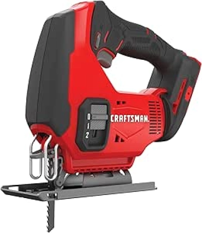 CRAFTSMAN V20 Cordless Jig Saw 3 Orbital Settings 2500 SPM