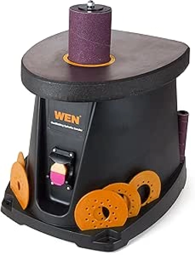 WEN 6510T 3.5 Amp Oscillating Spindle Sander - Powerful 1/2 HP Motor