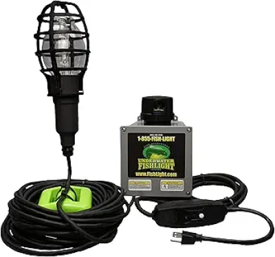 175W Underwater Fish Light | Dock Light for Salt & Fresh Water