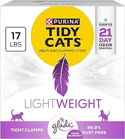Purina Tidy Cats Lightweight Clumping Cat Litter - 17 lb Multi-Cat Formula