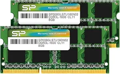 Silicon Power 16GB DDR3L 1600MHz Laptop RAM Kit - SODIMM Memory Upgrade