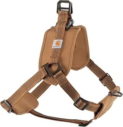 Carhartt Nylon Duck Dog Training Harness - Dual Attachment, No-Pull Control