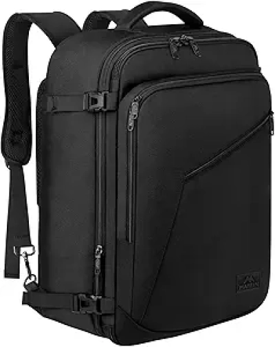 MATEIN 40L Expandable Carry On Backpack - TSA Approved Travel Backpack for Men & Women