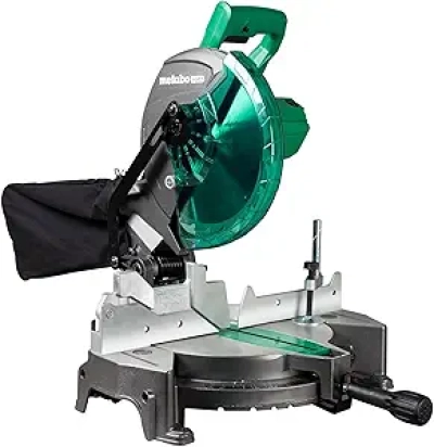 Metabo HPT 10-Inch Compound Miter Saw - 15-Amp Precision Power Saw with Lightweight Design