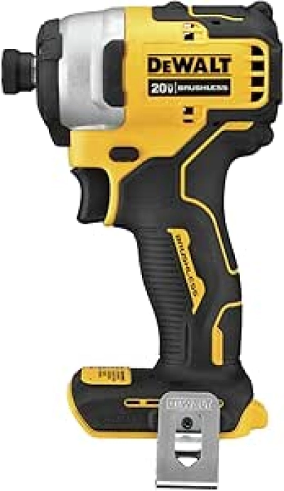 DEWALT ATOMIC 20V MAX Cordless Impact Driver - Compact 1/4 Inch
