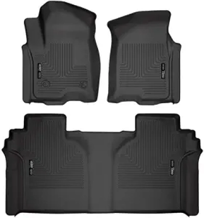 Husky Liners Weatherbeater Floor Mats for Silverado & Sierra 1500/2500/3500 (2019-2025)