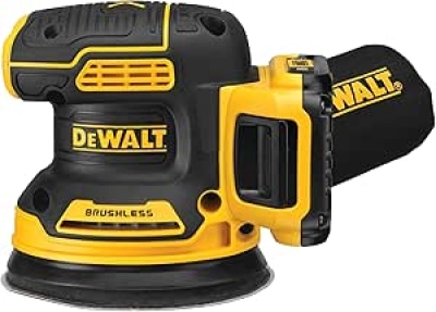 DEWALT 20V MAX Cordless Orbital Sander 5-Inch | Variable Speed 8,000-12,000 OPM