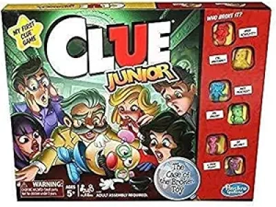 Hasbro Gaming Clue Junior Board Game for Kids Ages 5+ - Mystery Game
