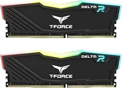 TEAMGROUP T-Force Delta RGB DDR4 16GB 3200MHz Gaming RAM - CL16