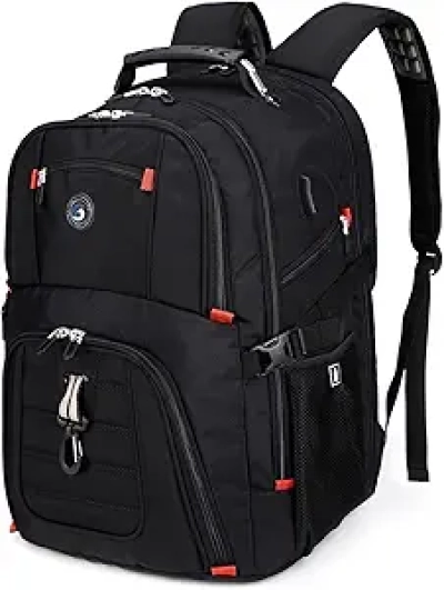 50L Travel Laptop Backpack with USB Charging - TSA Approved Business Backpack for Men & Women