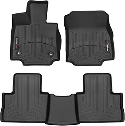 WeatherTech Custom Fit FloorLiners for Toyota RAV4 2019-2025 - Black