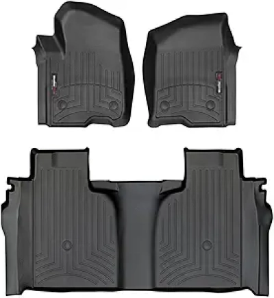 WeatherTech Custom Fit FloorLiners for Chevrolet Silverado 1500 & 2500HD/3500HD (2019-2025)