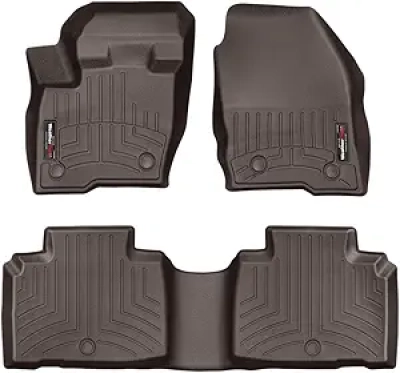 WeatherTech Custom Fit FloorLiners Lincoln MKX Nautilus 1st 2nd Row Cocoa