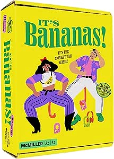 It's Bananas Monkey Tail Party Game - Viral Family Game for Kids & Adults