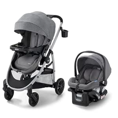 Graco Modes Pramette 3-in-1 Travel System with SnugRide 35 Car Seat