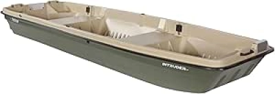 Pelican Intruder 12 ft Jon Fishing Boat - Durable Hunting & Fishing Vessel