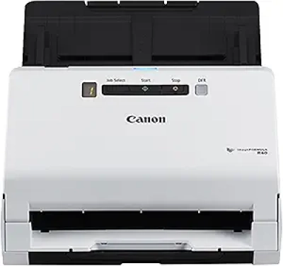 Canon imageFORMULA R40 Document Scanner - Fast Duplex Scanning for Windows & Mac