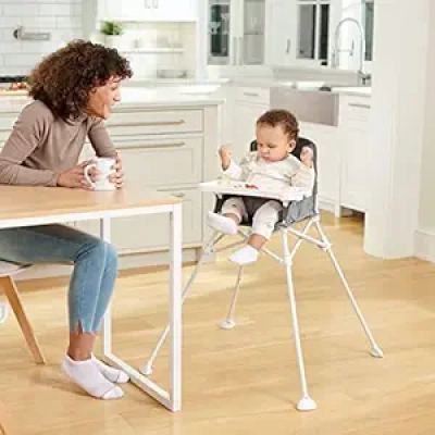 Regalo Portable Travel High Chair - Fold & Go Feeding Chair for Babies & Toddlers