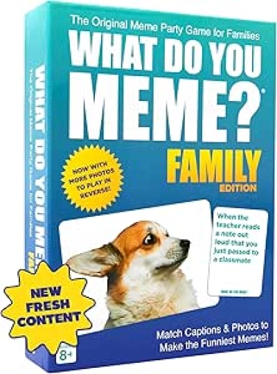 WHAT DO YOU MEME? Family Edition - Viral TikTok Card Game for Kids 8+