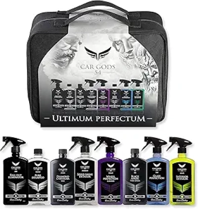 Car Gods 8 Piece Professional Car Detailing Kit - Complete Auto Care Set